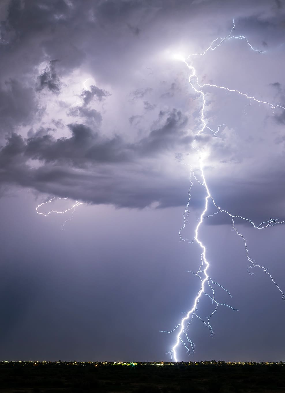 Gewitter über Landshut Blitzschutzanlage Experte Hartmann 