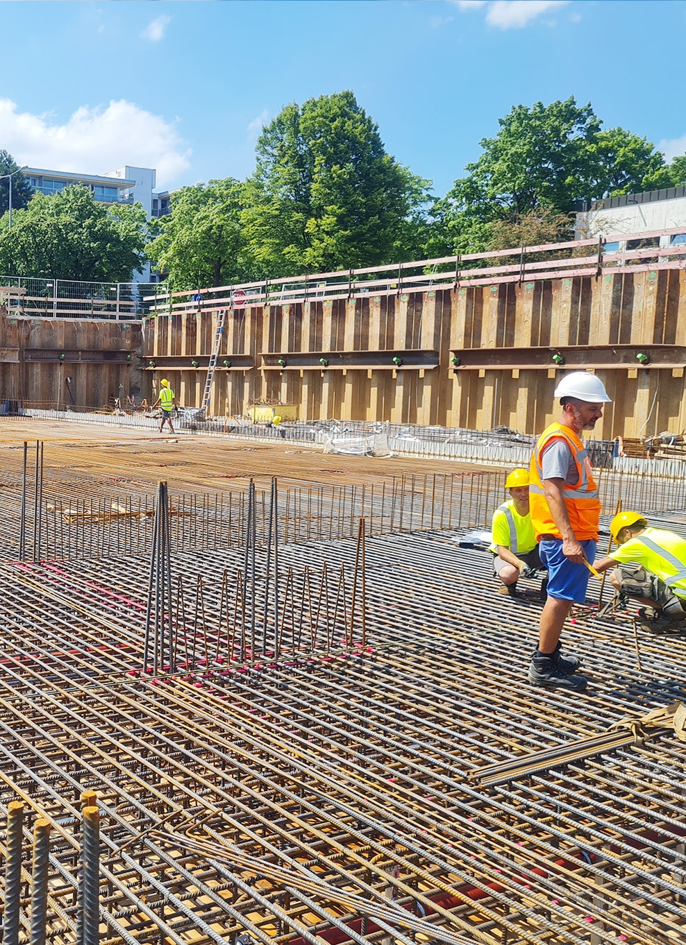 Neubau Bamberg innerer Blitzschutz Erdungsanlage Gewitterschutz